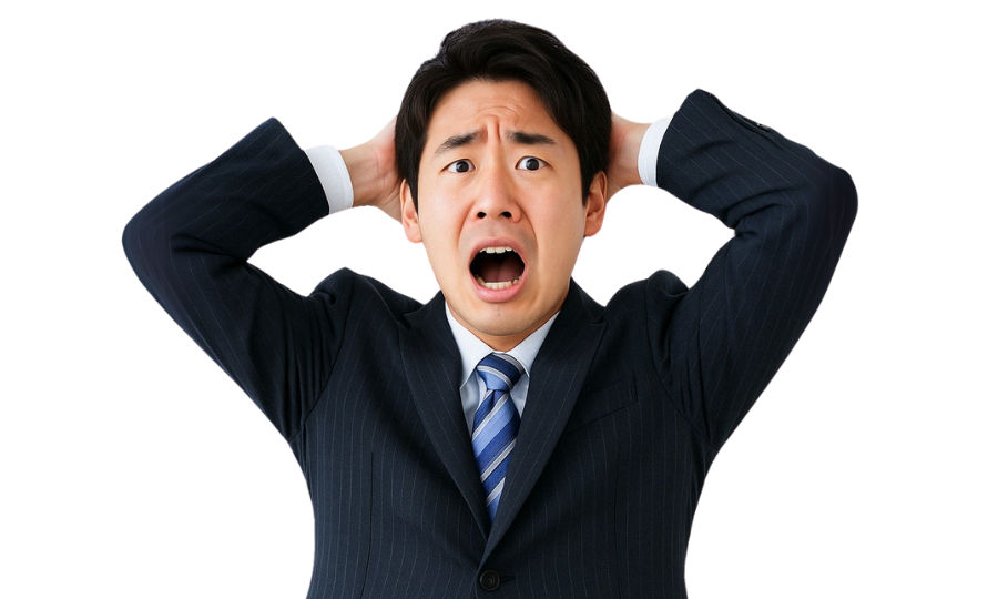 困ったサラリーマン
